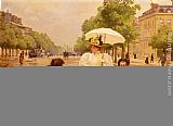 Louis Marie de Schryver Elysees painting